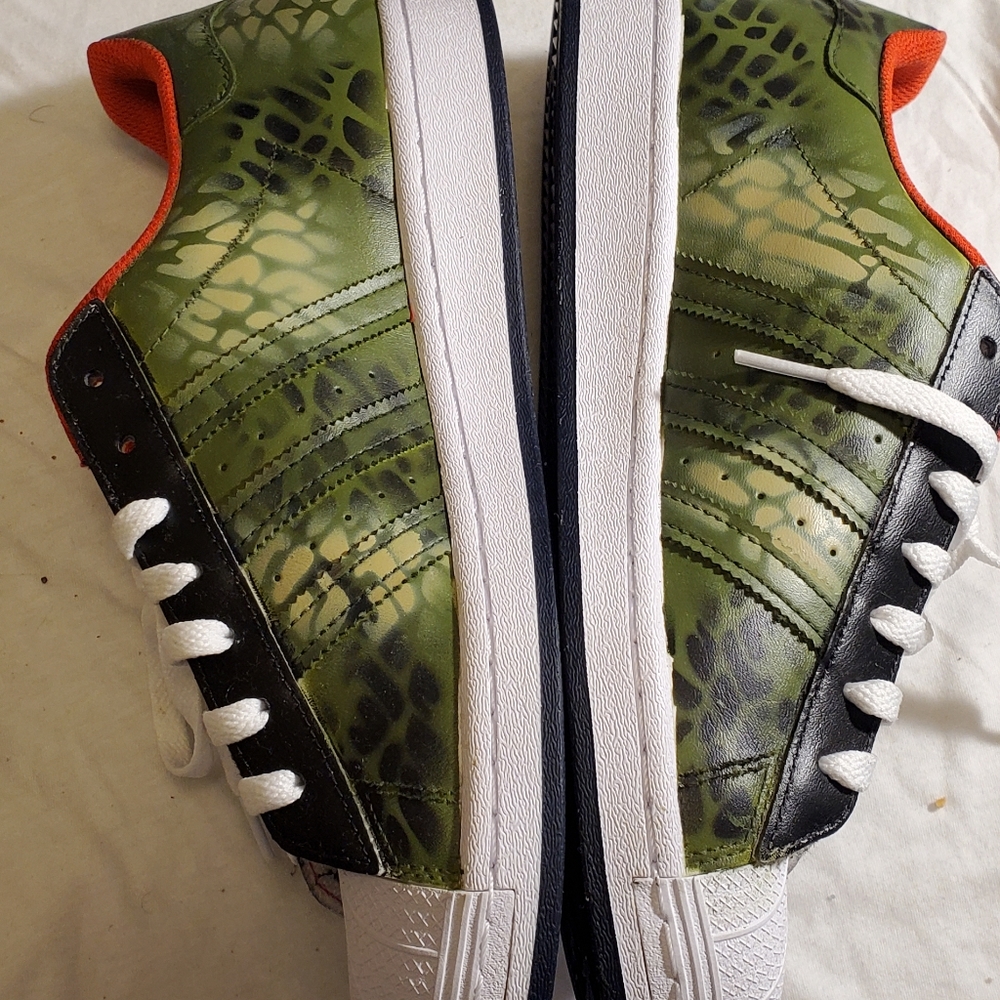 Army Camo Adidas Superstars